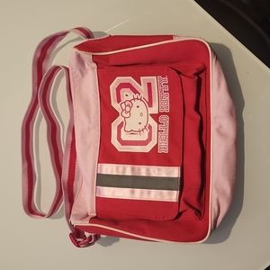 Pink Hello Kitty canvas purse